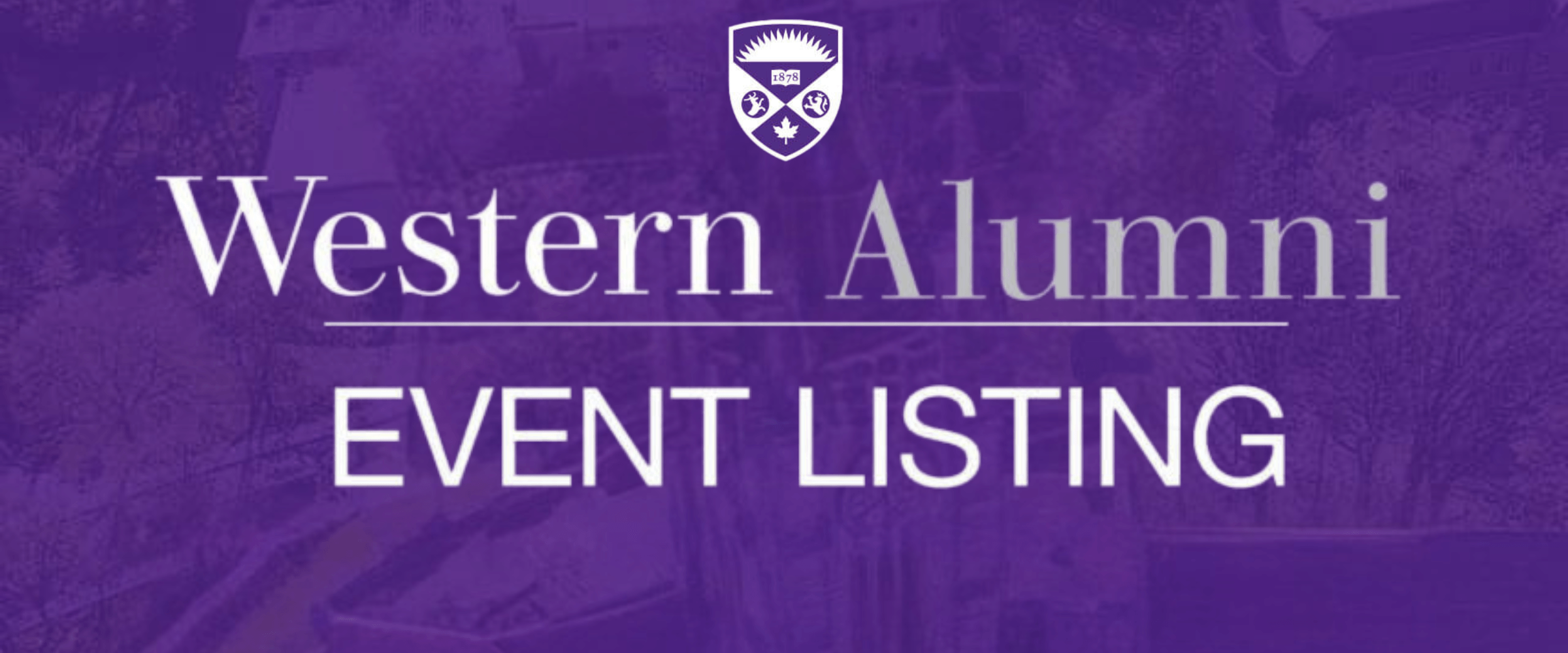 Western Alumni Event Listing