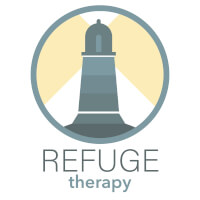Logo for Refuge Therapy